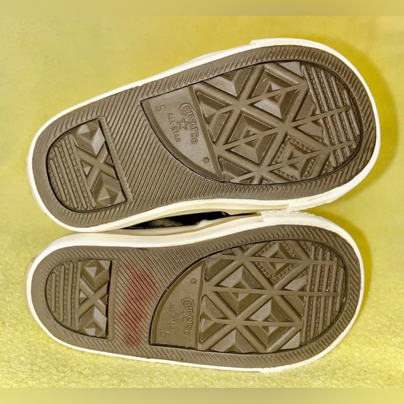 Converse Chuck Taylor All Star Beverly Boots Earth/Tan Infant Size 5 SUPER CUTE - Picture 8 of 9